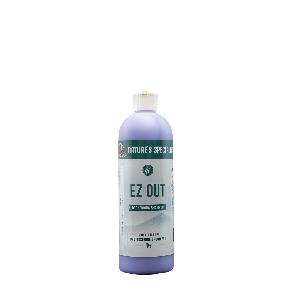 EZ Out® Deshedding Shampoo: Mess-Free Undercoat Removal