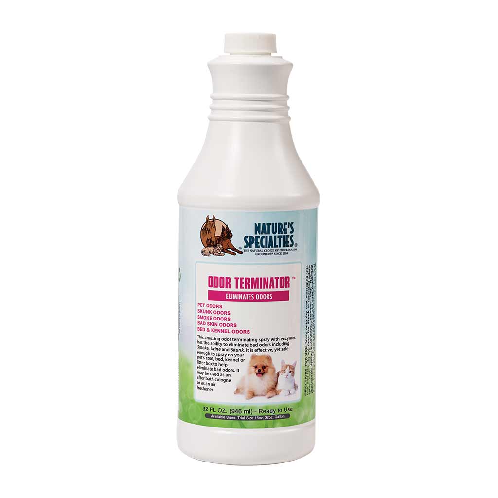 Odor Terminator Spray for Dogs Cats Nature s Specialties