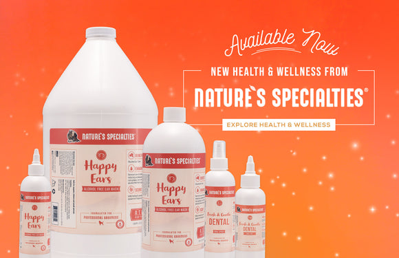 Shop Happy Ears pet ear cleaning solution & Fresh & Gentle Dental Spray by Nature's Specialties.