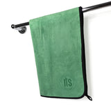 Nature's Specialties Microfiber Green Towel 35" × 24"