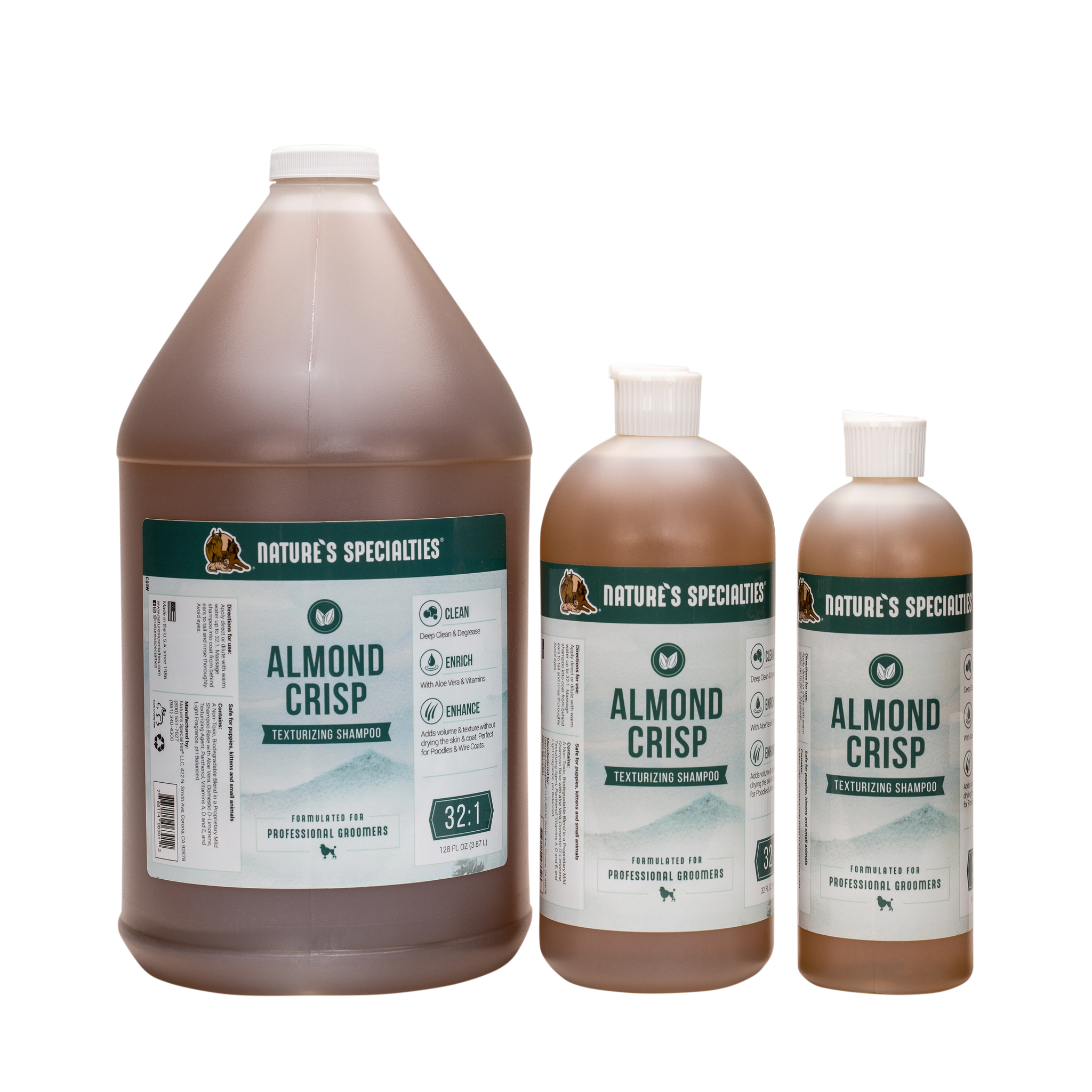 Almond Crisp® Pet Shampoo for Coarse Fur