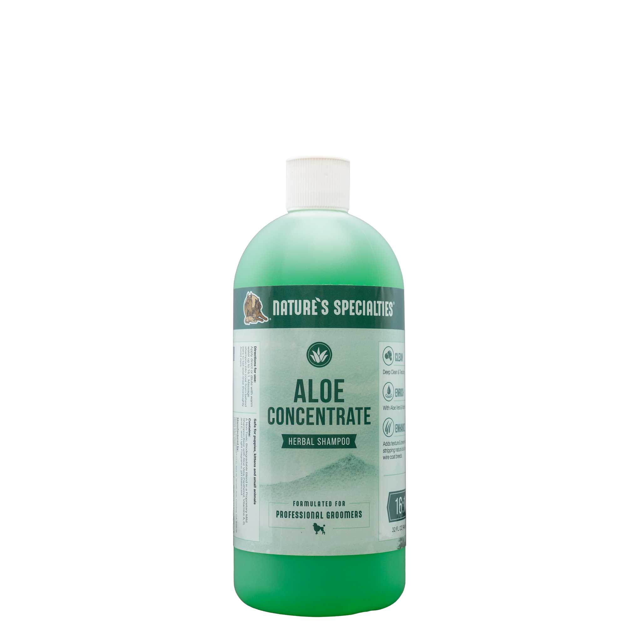 Concentrated Aloe Pet Shampoo – Nature's Specialties