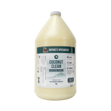 Gallon container of 'Coconut Clean' by Nature's Specialties on a white background