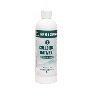 128 oz. gallon size bottle of Nature's Specialties Colloidal Oatmeal Shampoo for pets.