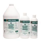 16 oz, 32 oz and gallon sizes of Colloidal Oatmeal Shampoo for dogs & cats.