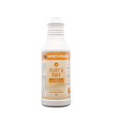 32oz bottle Nature's Specialties Fluff & Puff Re-Moisturizing Spray for groomers.