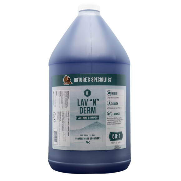 Derm Dog Shapoo Shop Calming Antiseptic Lav-N-Derm® Shampoo for Pets