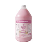 Pink bottle of Nature's Specialties Sugar Pup Fairy on a white background