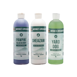 Nature's Specialties Shampoo Sampler Pack – 16 oz (3-Pack)