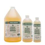 Three bottles of Nature's Specialties gentle Peachy Perfect shampoo for puppies & kittens.