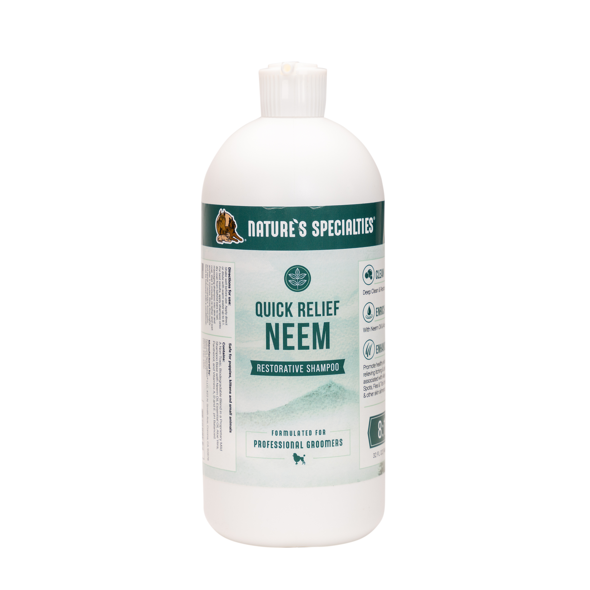 Shop Anti Itch Quick Relief Neem Shampoo for Dogs Cats
