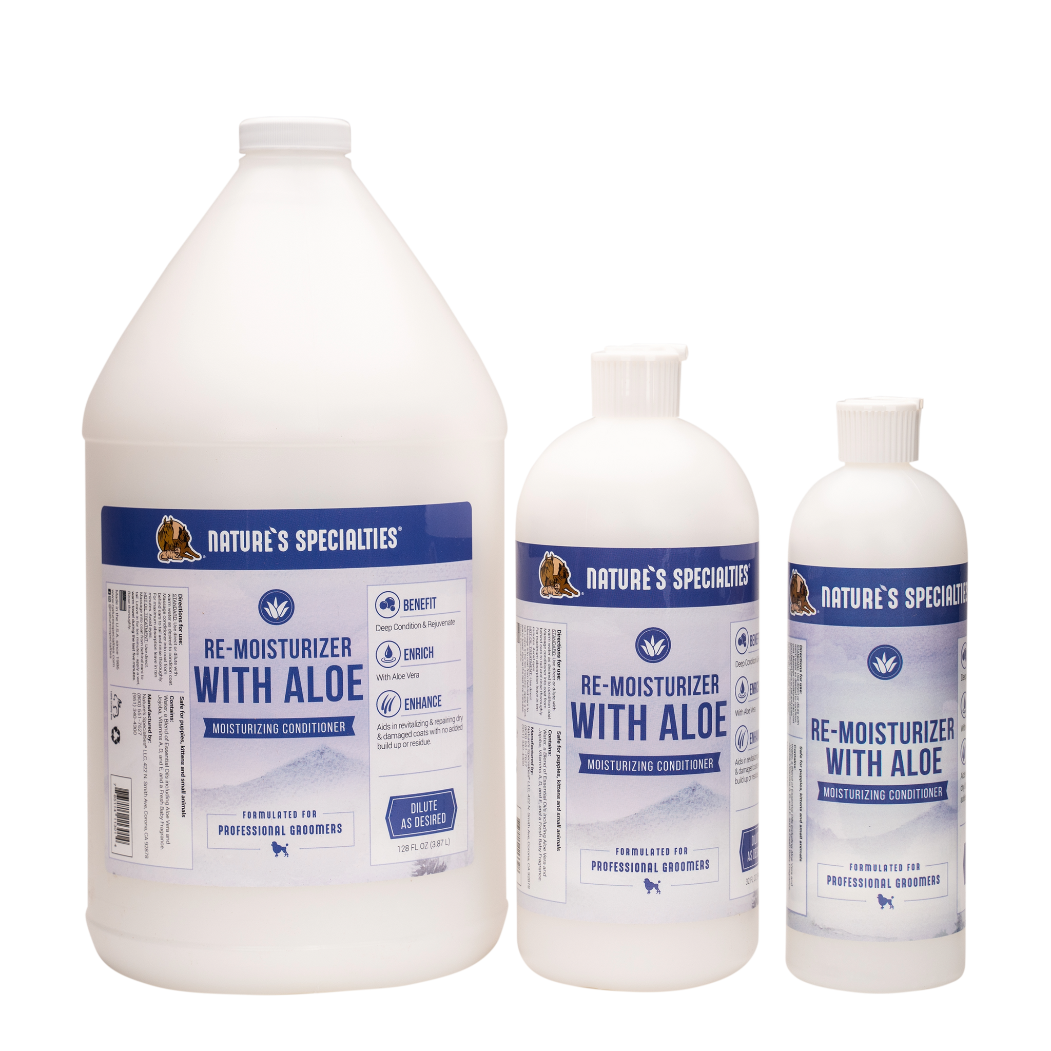 Aloe Re-Moisturizer for Pets - Deep Conditioning