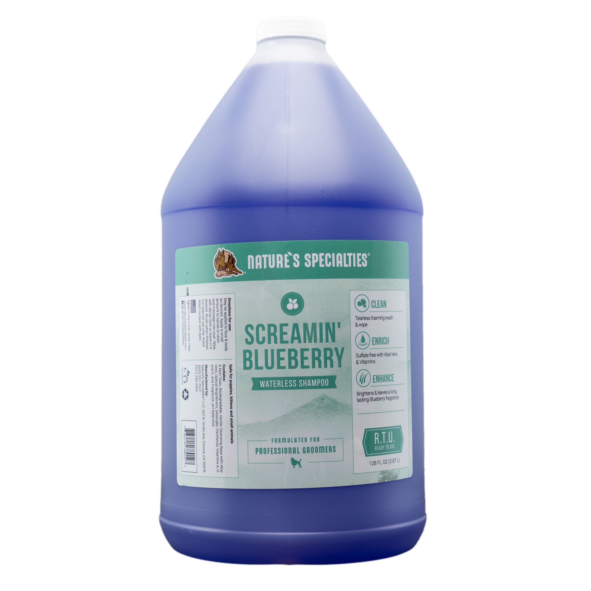 Blueberry scented on sale dog shampoo