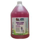 128 oz size bottle of Nature's Specialties Barkle and Shine foaming face wash for pets.