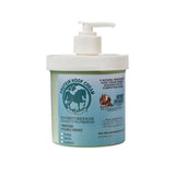 16 oz. pump bottle of Nature's Specialties Herbal Scent Protein Hoof Cream for flexible hooves. 