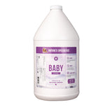 Nature's Specialties Baby Cologne cat and dog cologne in 128 oz. gallon size white bottle.