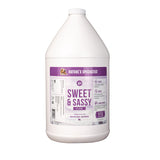 Nature's Specialties Sweet & Sassy Cologne cat and dog cologne in 128 oz. gallon size white bottle.