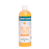 16 oz. bottle of Nature's Specialties Froth Tails Tangerine Gin Fizz grooming shampoo.