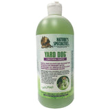 Green color Yard Dog Shampoo for dogs and cats in 32 oz. size bottle from Nature's Specialties.