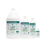 4 various sized bottles of Natures Specialties OatromaTherapy Rosemary Peppermint Dog Shampoo.