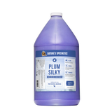 Gallon-size bottle of Nature's Specialties Plum Silky Moisturizing Conditioner for dogs & cats.